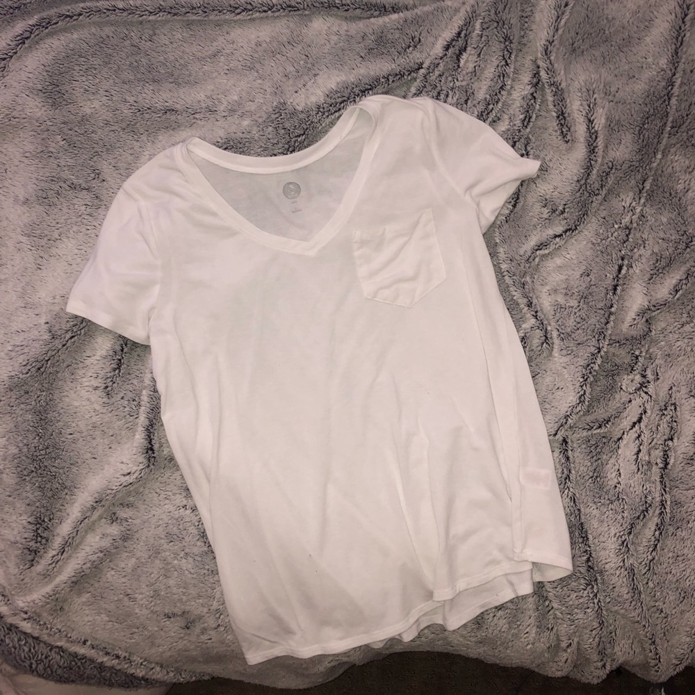 White V neck